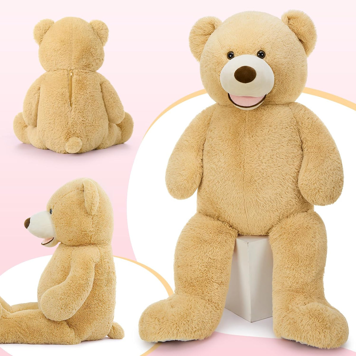 MaoGoLan Oso de Peluche Gigante, Oso de Peluche Grande de 39 Pulgad...