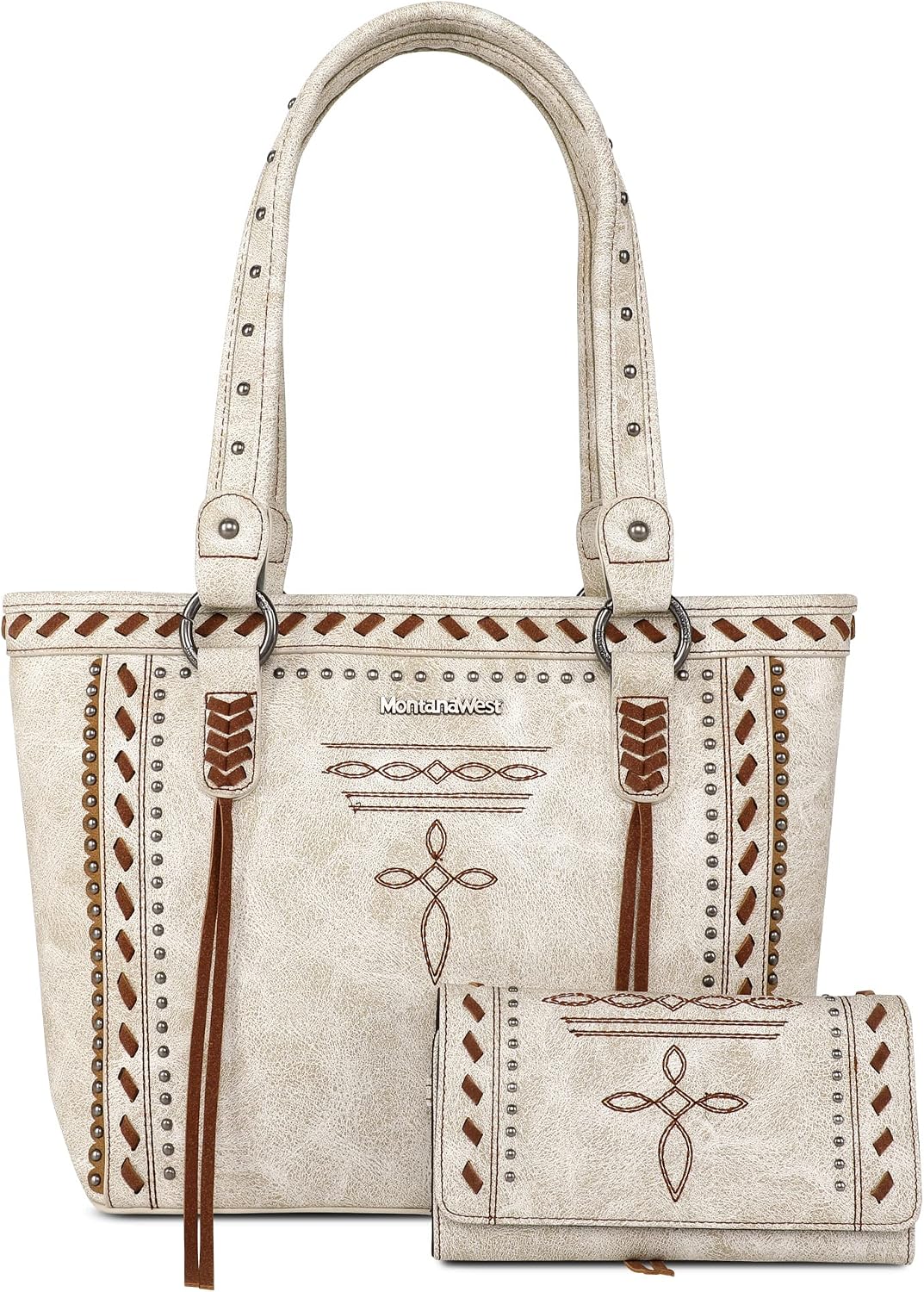Montana West - Bolso tote de colección espiritual estilo western pa...