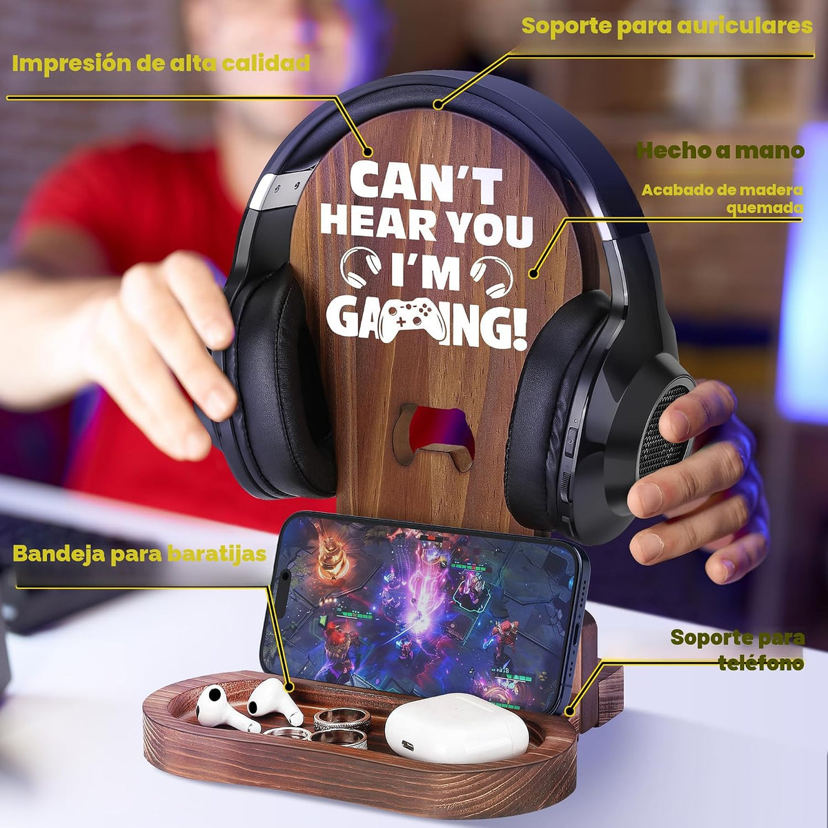 Slothoem - Regalos de videojuegos para hombres, adolescentes, Navid...
