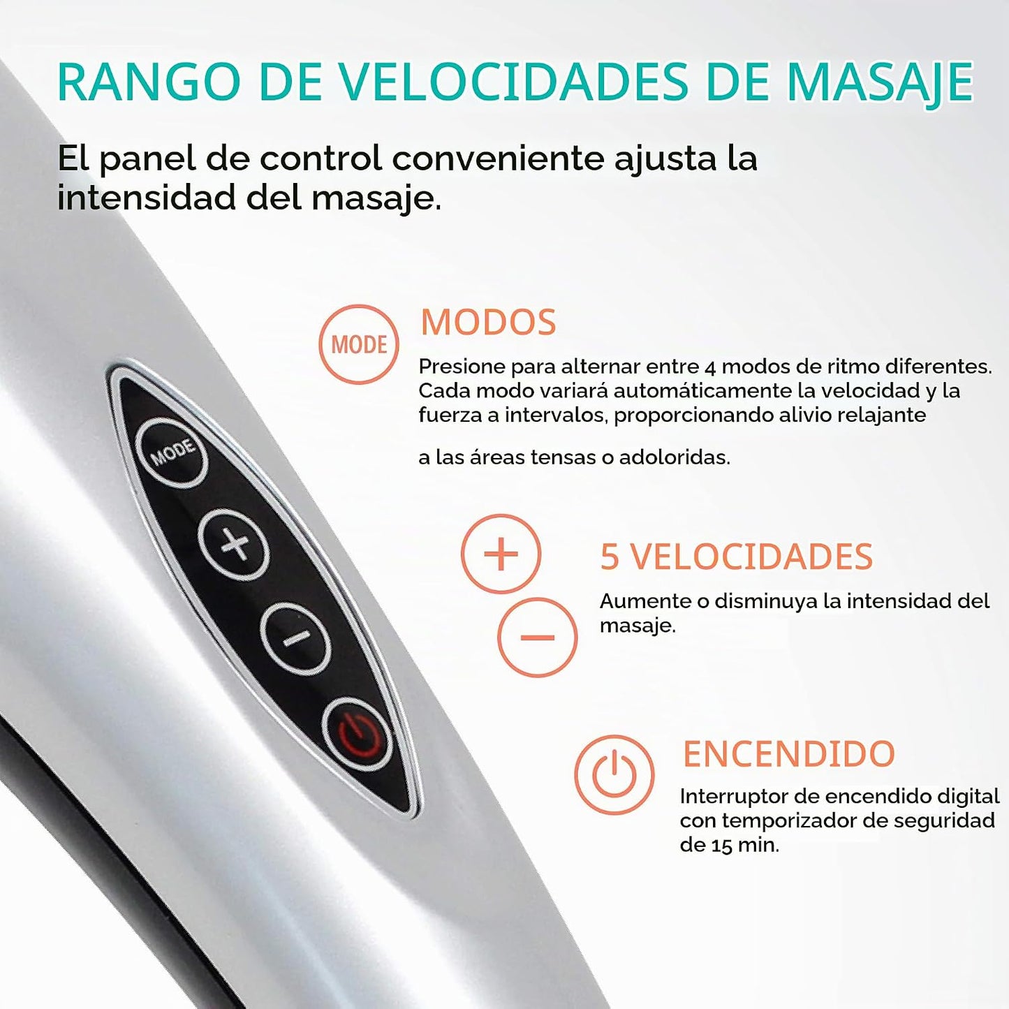 Daiwa Felicity Tapping Pro - Masajeador de tejido profundo de mano...