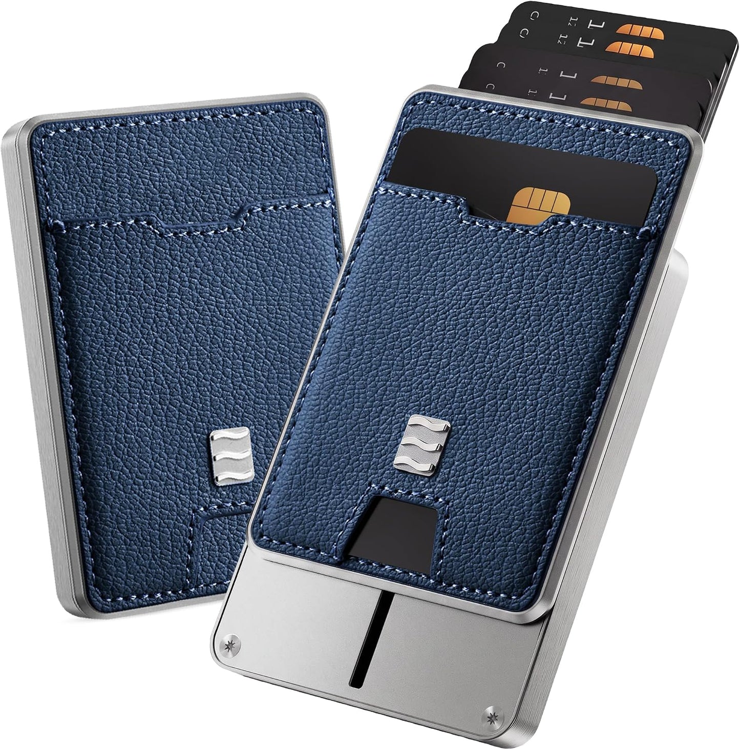 VENICE MIAMI VENICE Cartera con bloqueo RFID, tarjetero minimalista...