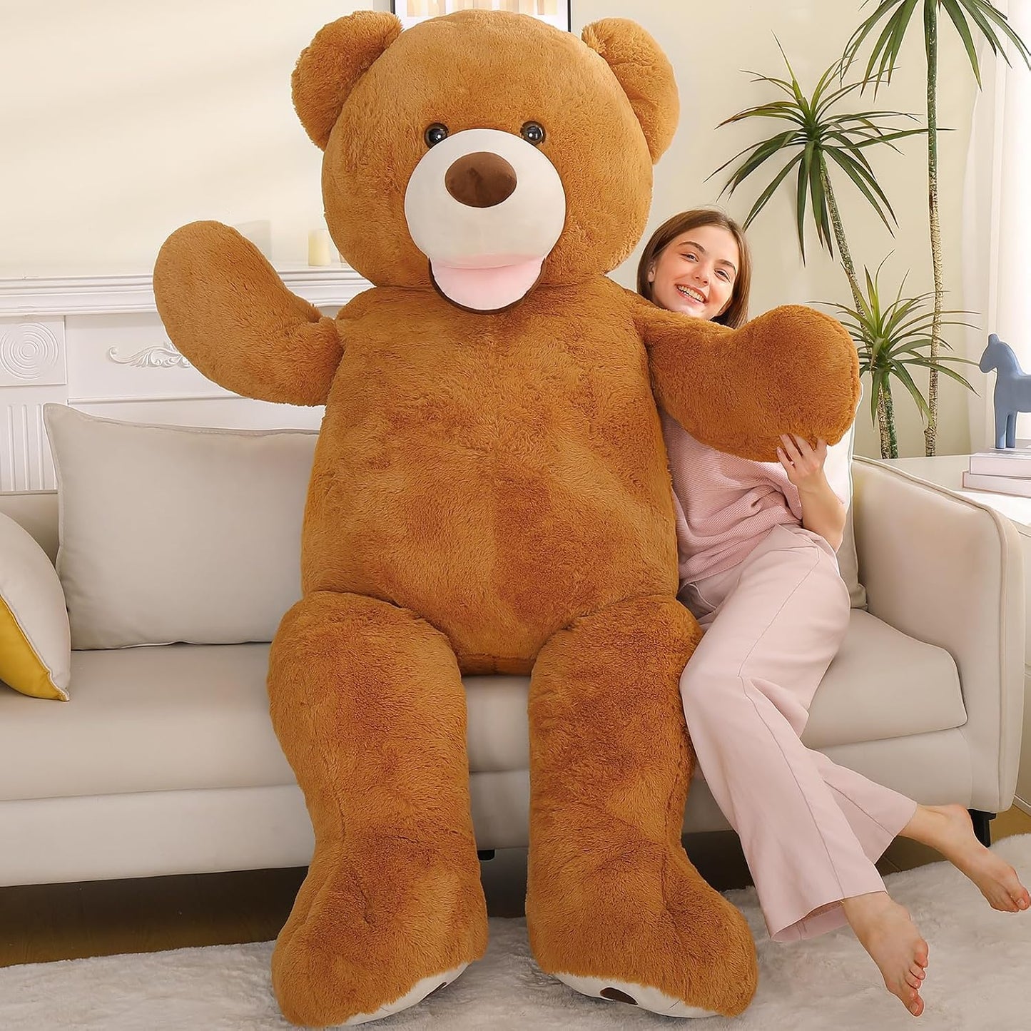 MaoGoLan Oso de Peluche Teddy Gigante de 6 Pies de Alto, Regalo de...