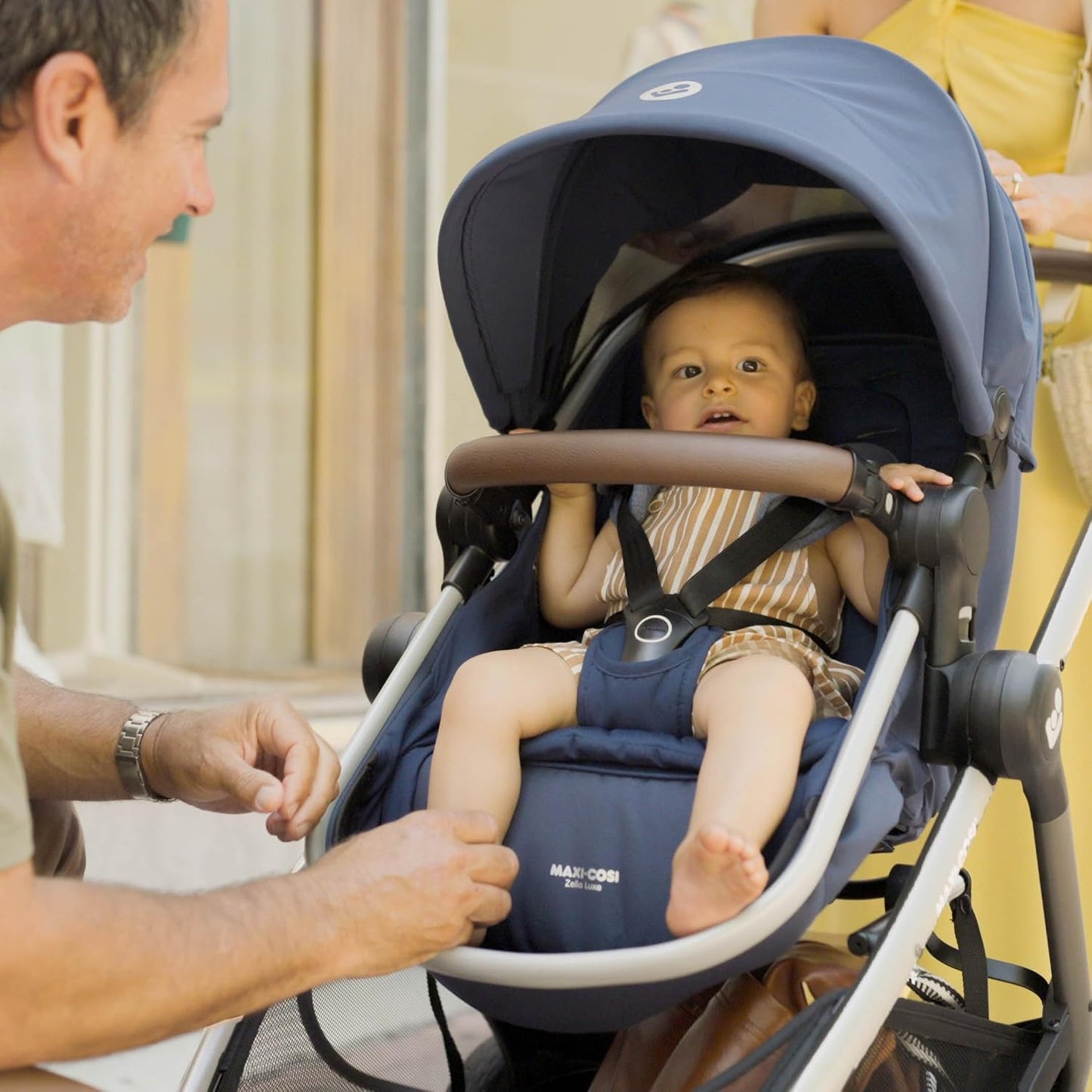 Maxi-Cosi Zelia 2 Luxe Sistema de viaje modular 5 en 1, New Hope Tan