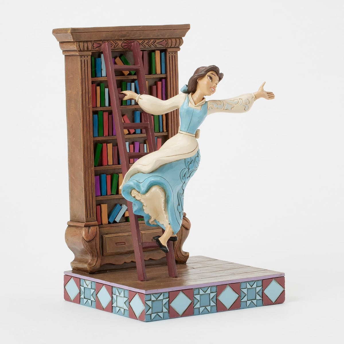 Enesco Disney Traditions de Jim Shore Bella y la Bestia Bella con e...