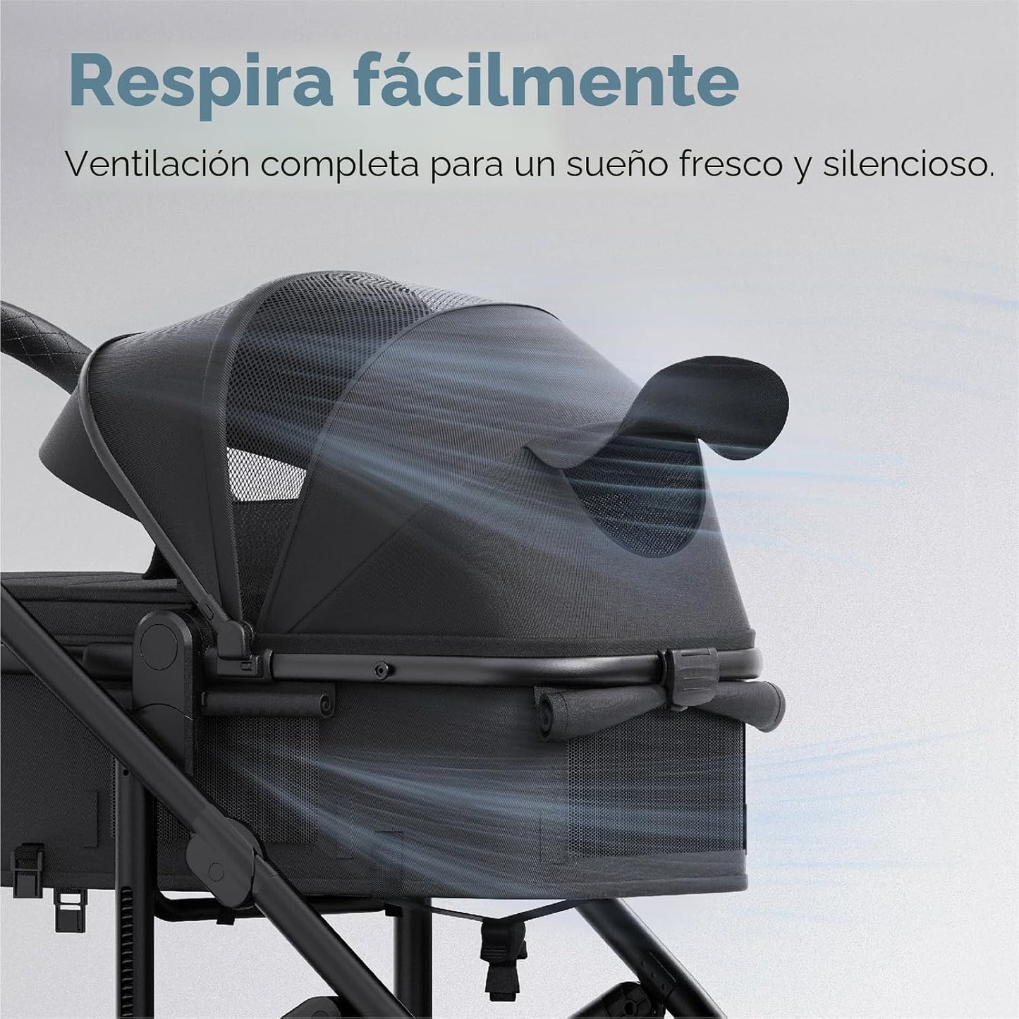 newyoo Nestro 516M - Cochecito infantil convertible 2 en 1, modo Pr...