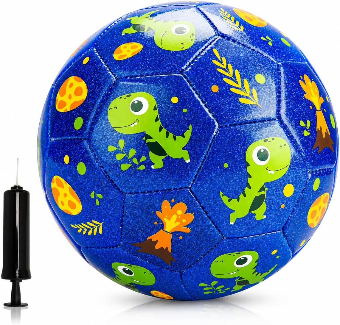 Balón de fútbol U&C Planet tamaño 2, 3, 4 para niños pequeños y jóv...