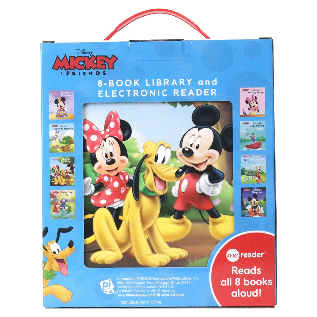 Disney Mickey Mouse - Lector electrónico Me Reader y biblioteca de...