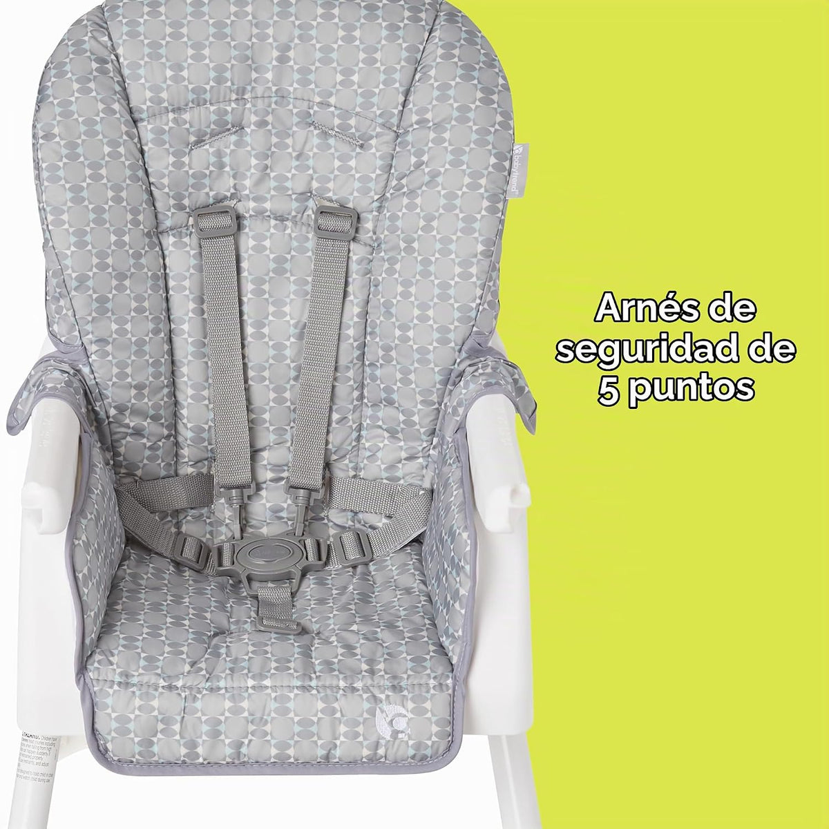 Baby Trend Adapt - Silla alta 4 en 1 a silla infantil, color gris r...