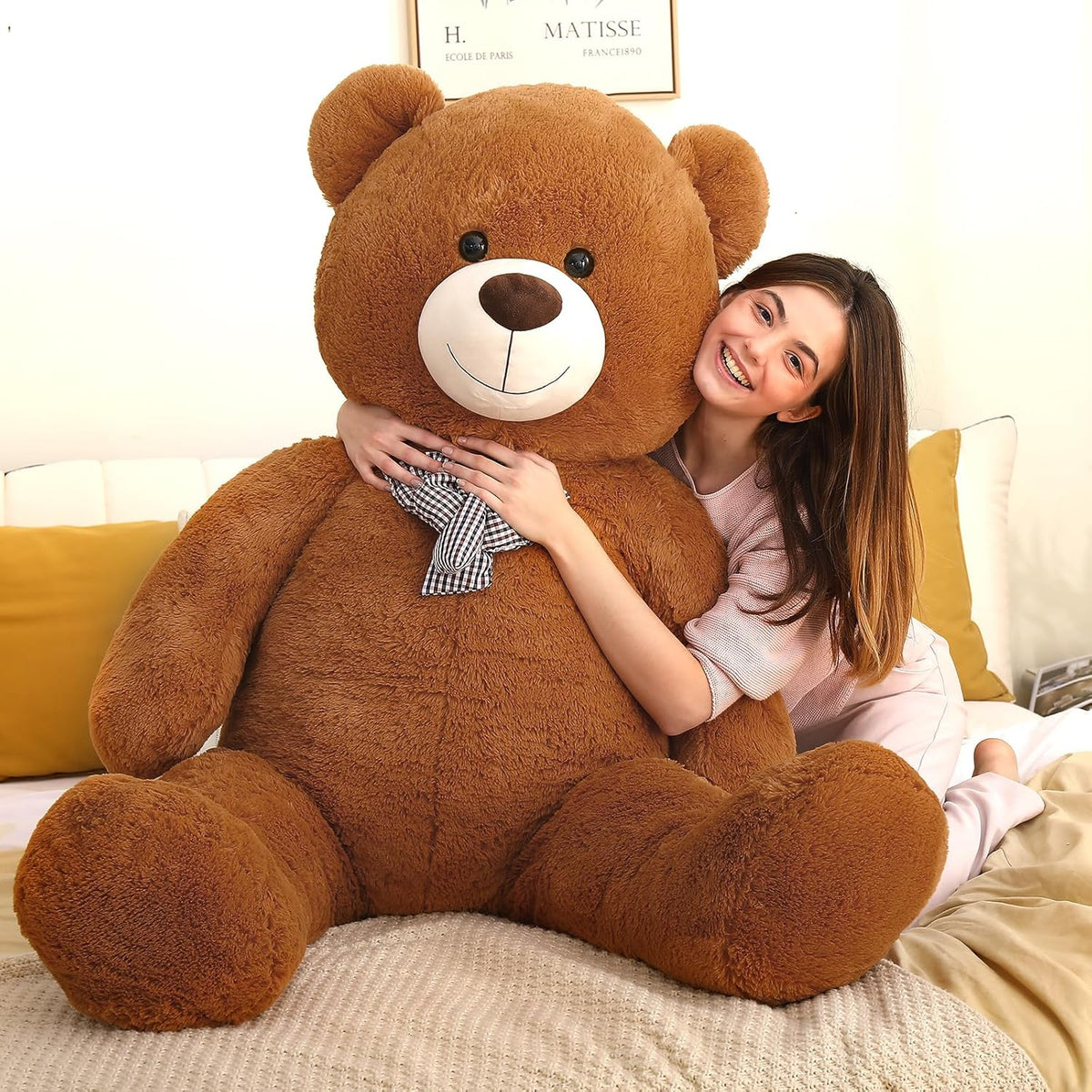 MaoGoLan Oso de peluche grande de 5 pies - Animal de peluche grande...