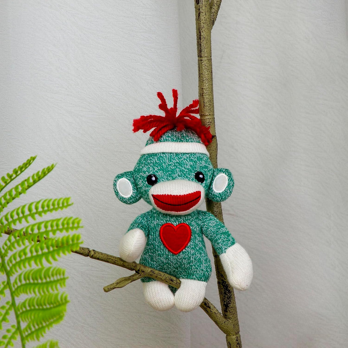 Plushland Adorable mono calcetín, el original juguete de peluche tr...