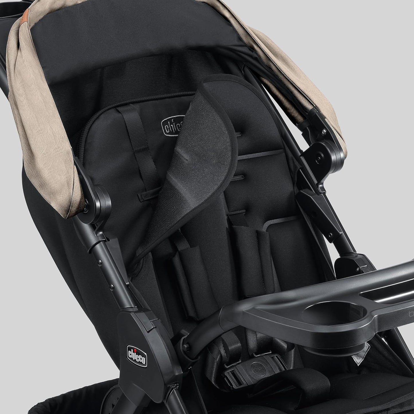 Chicco Bravino Plus - Cochecito ligero, cochecito de viaje compacto...