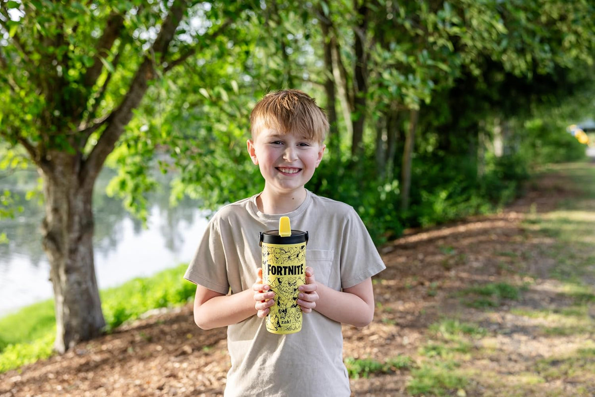 Zak Designs Fortnite Siply Sutton - Vaso para hidratación sobre la...