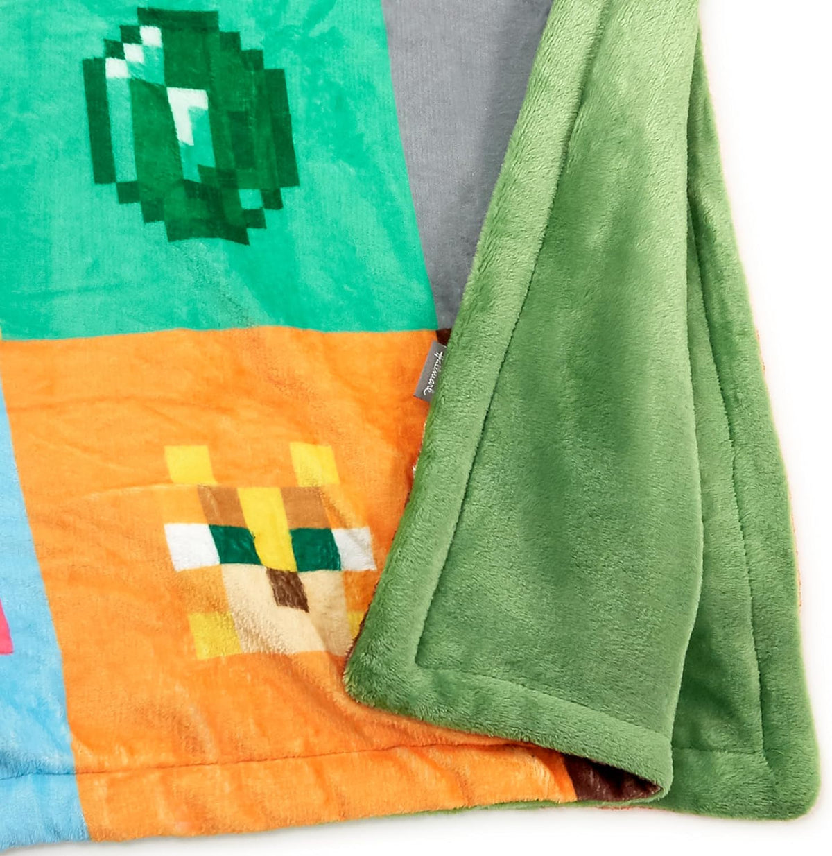 Hallmark Manta Minecraft (iconos de videojuegos) 51 x 62 pulgadas |...
