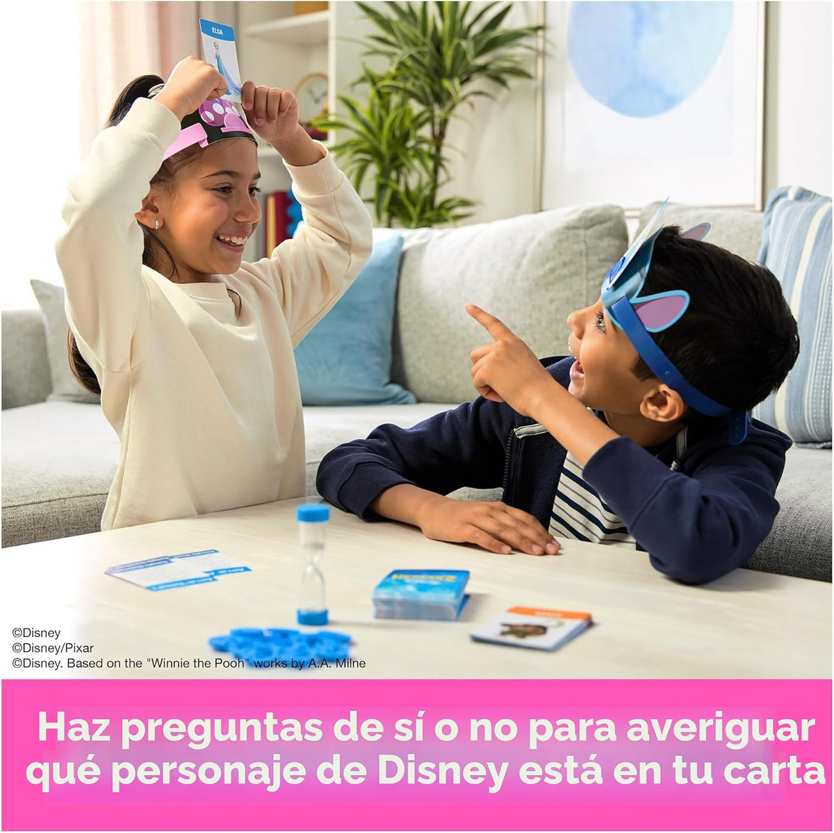 Spin Master Games Disney Hedbanz Juego de adivinanzas con imágenes...