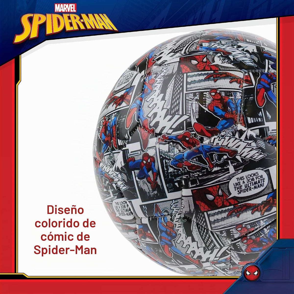 Capelli Sport Pelota de fútbol Marvel Spider-Man