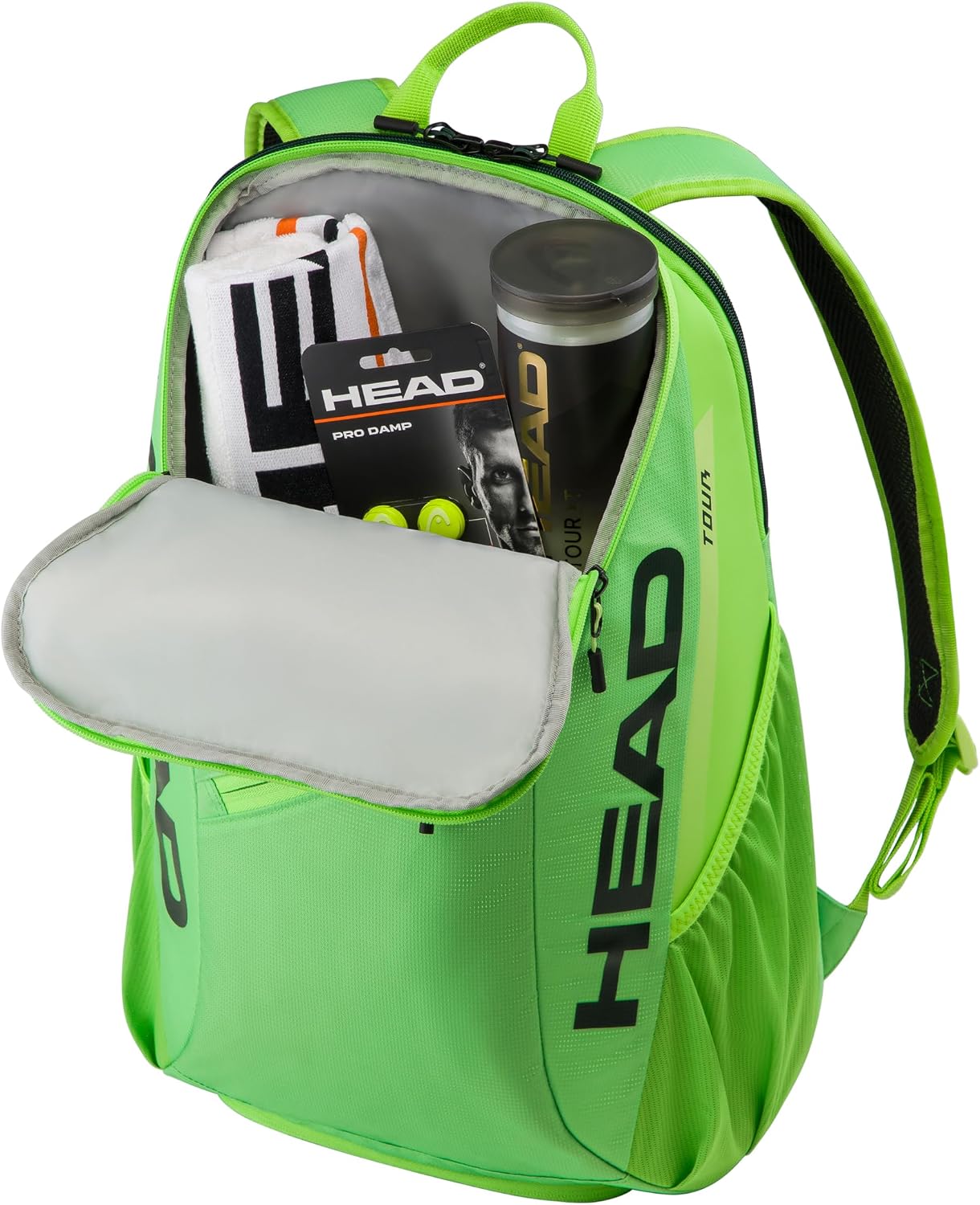 HEAD Mochila de tenis Tour 25L | Capacidad de 2 raquetas