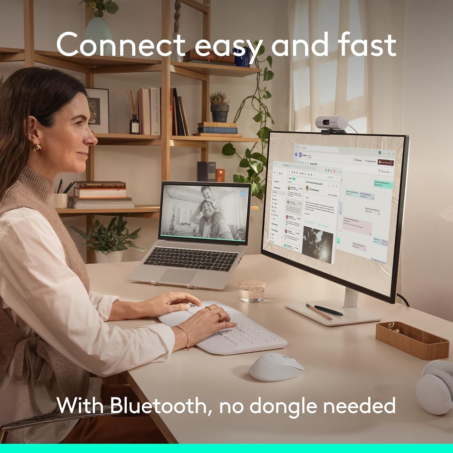 Logitech Signature Comfort Plus Combo MK880 Combo de teclado y mous...