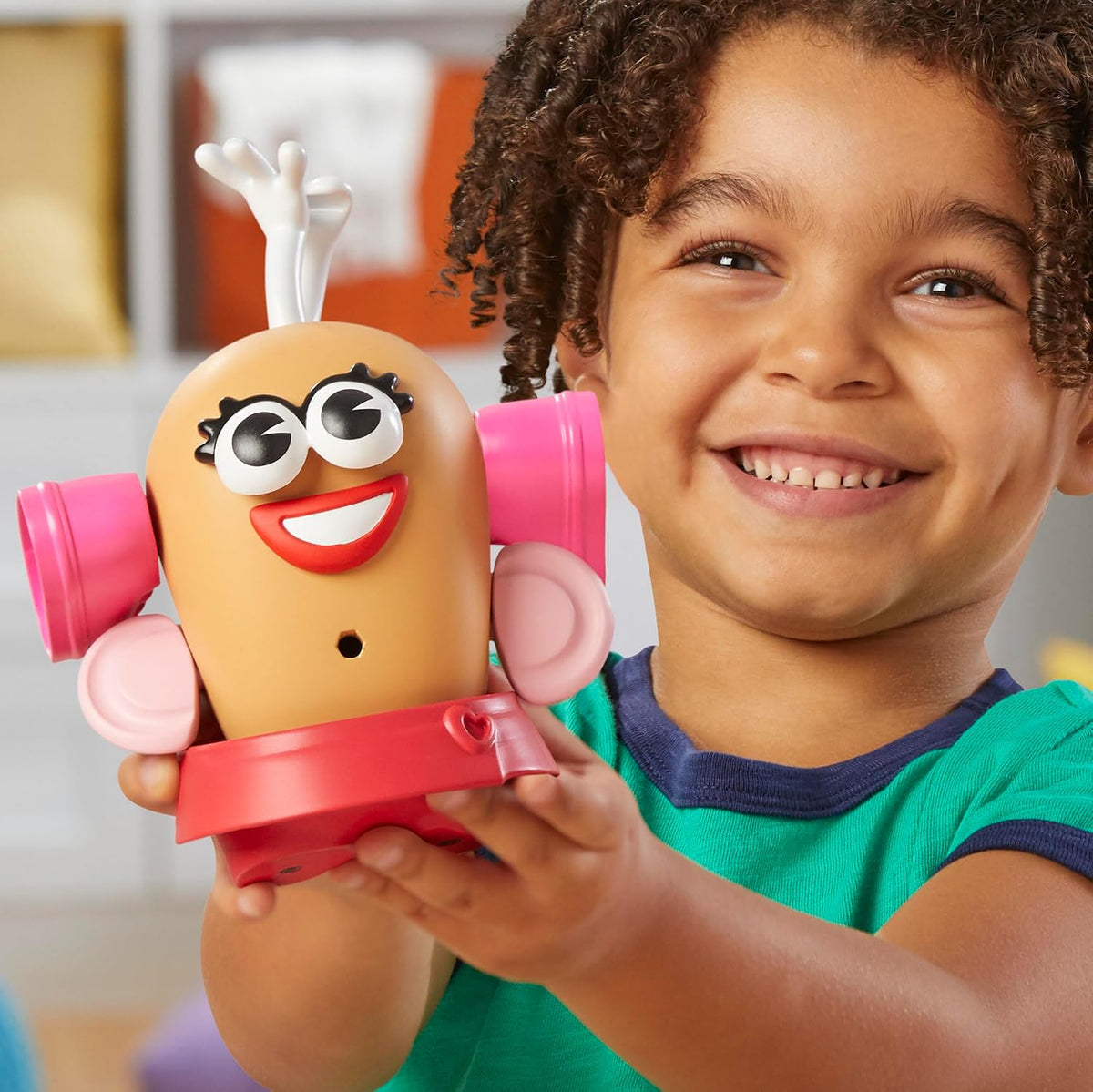 Cabeza de Mr. Potato y Cabeza de Mrs Potato, set con 12 partes y pi...