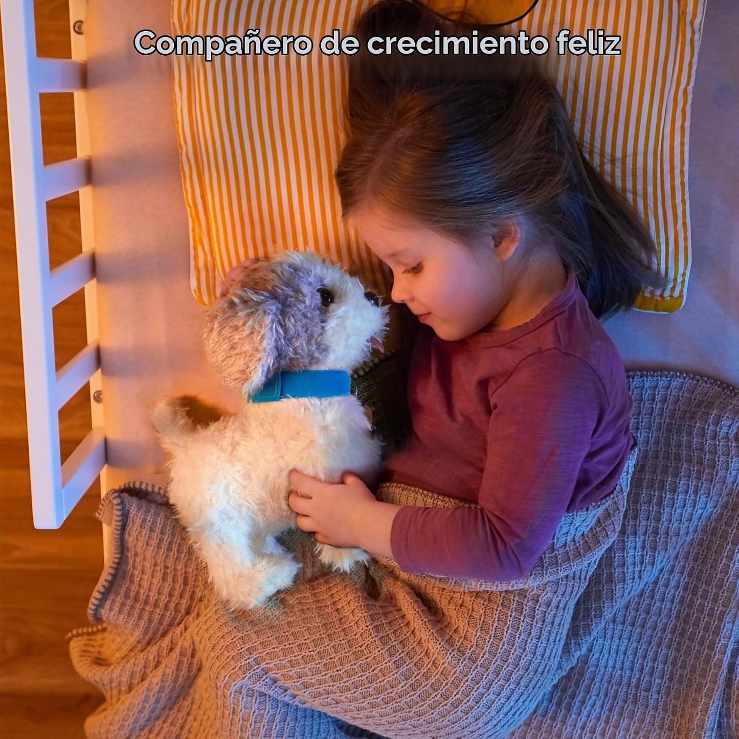 OR OR TU Perro de juguete que camina y ladra con correa de control...