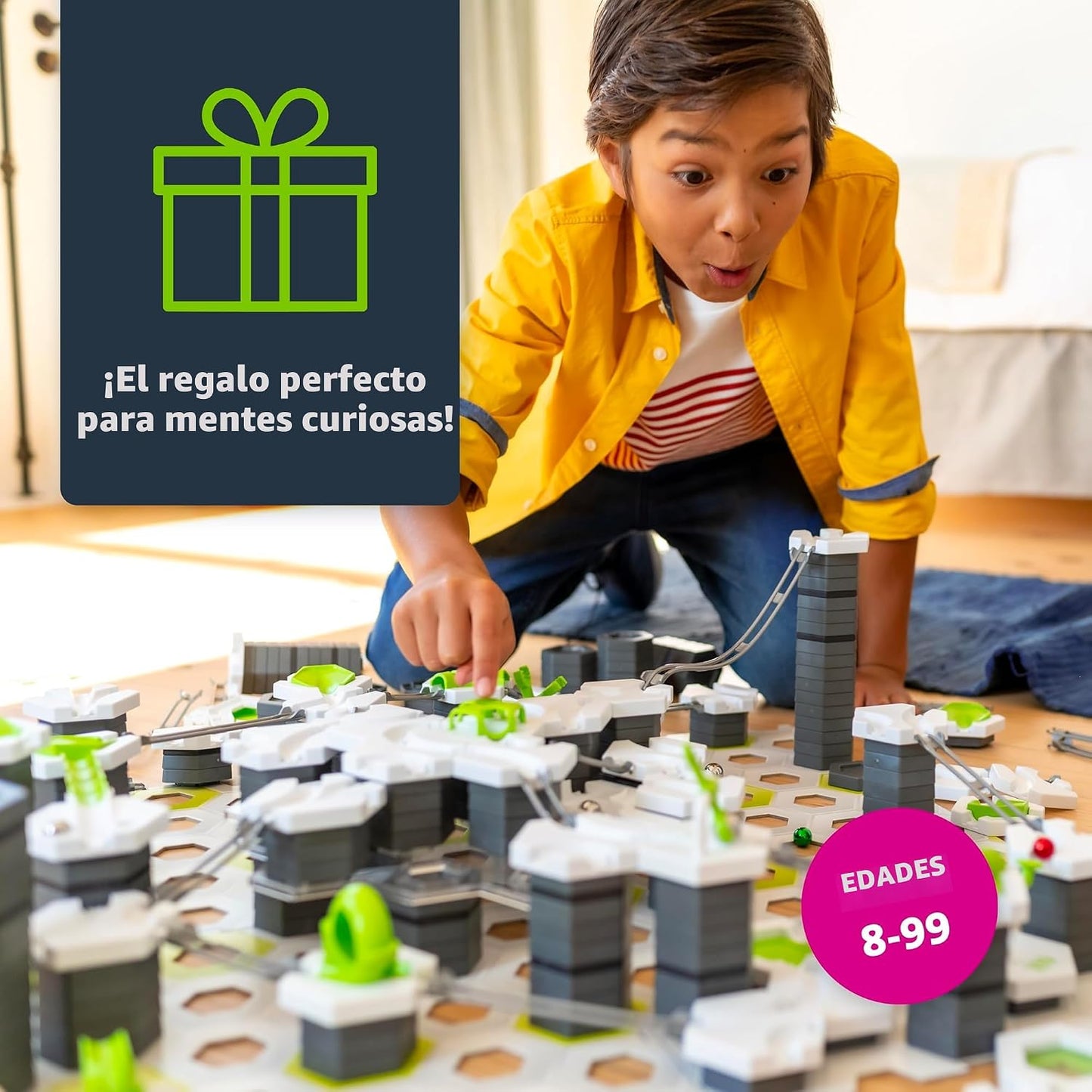 Ravensburger GraviTrax PRO Set para principiantes - Juego de canica...