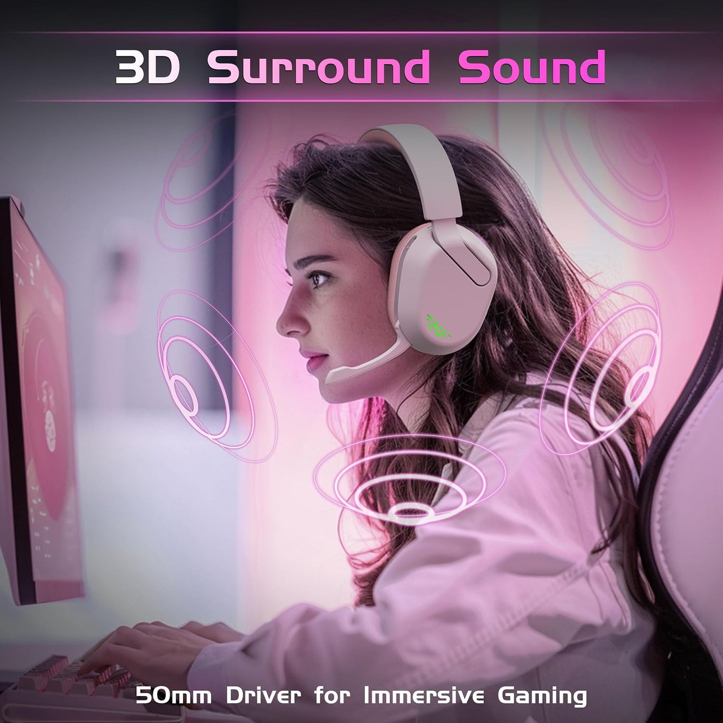 Gvyugke Auriculares inalámbricos para juegos para Xbox Series X\/S,...