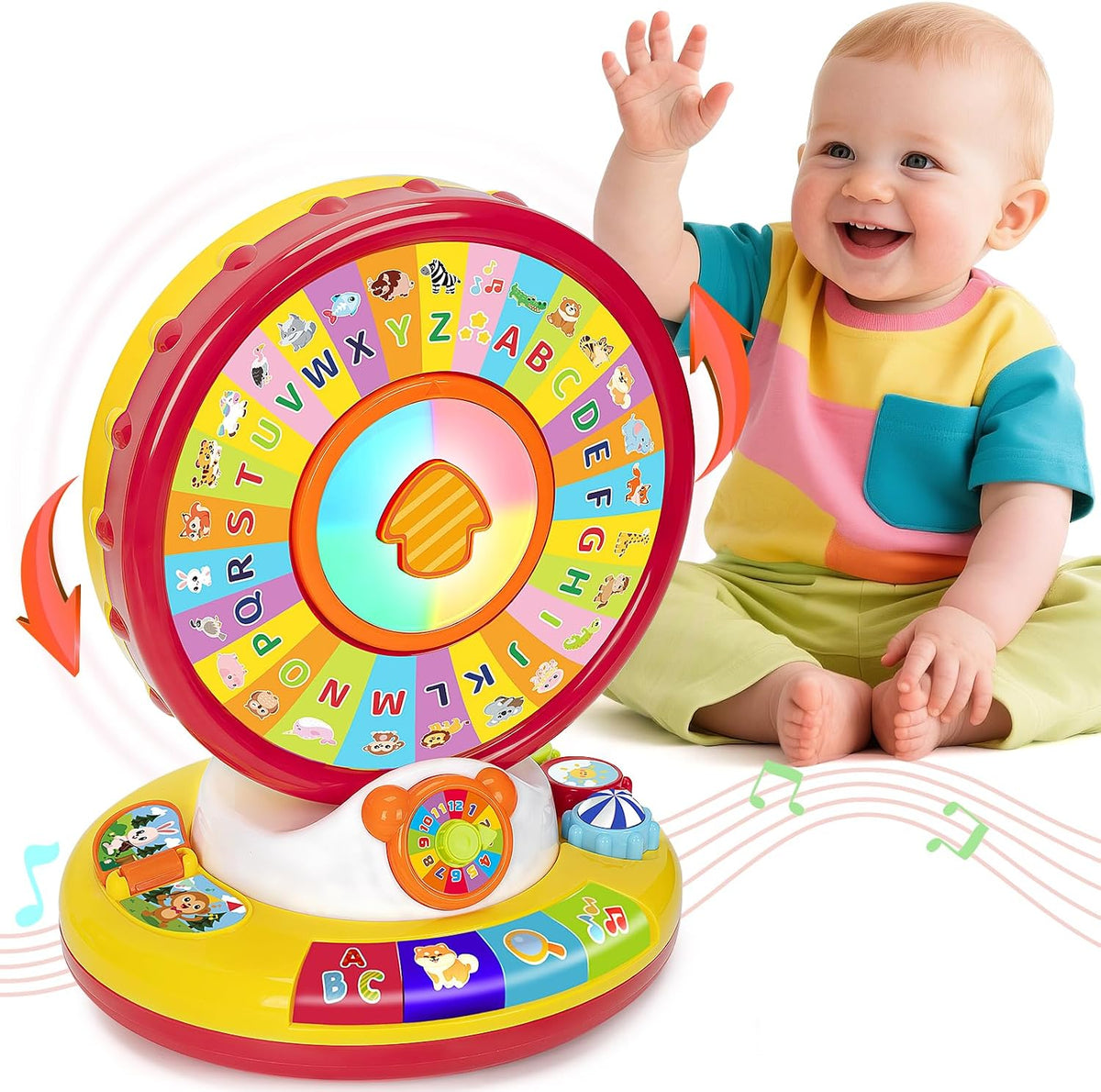 Juguetes de aprendizaje para niños pequeños de 1 a 3 años, zoológic...