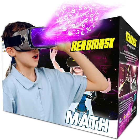 Auriculares HeroMask VR ＋ Juegos de matemáticas \u2014 Regalo para...