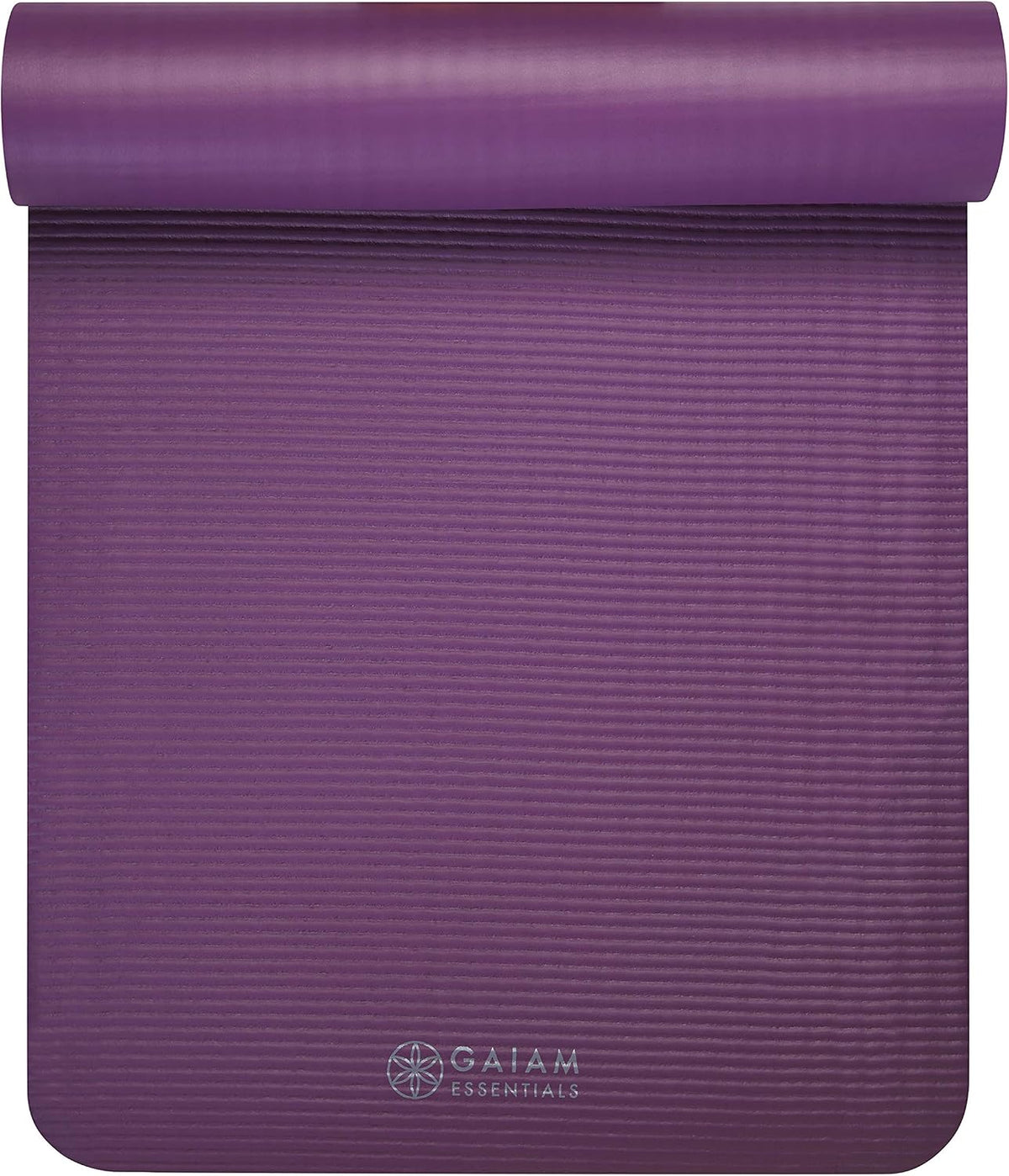 Gaiam Tapete de yoga grueso, esterilla de ejercicio y fitness con c...