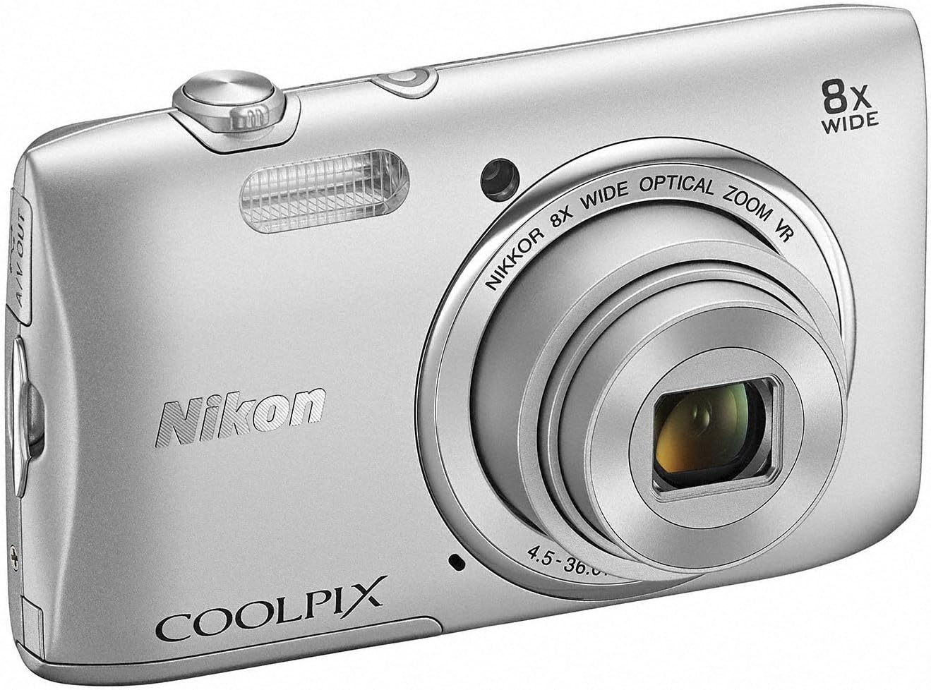 Nikon Cámara digital COOLPIX S3600 Plata S3600SL
