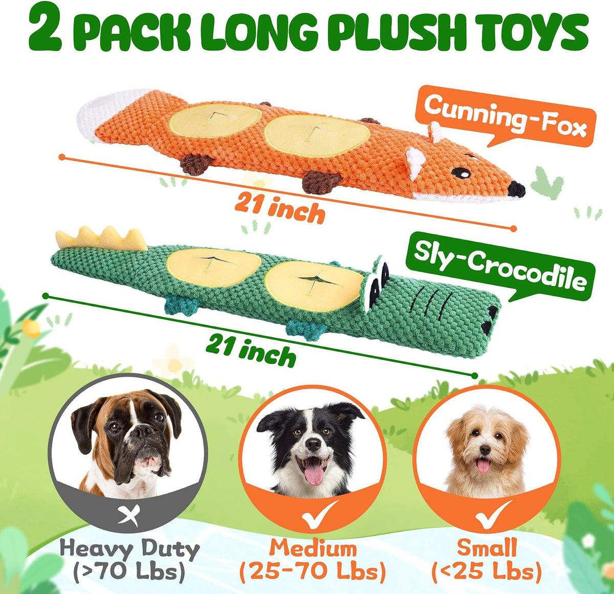 XIUGOAL Juguetes para perros para masticadores agresivos, paquete d...