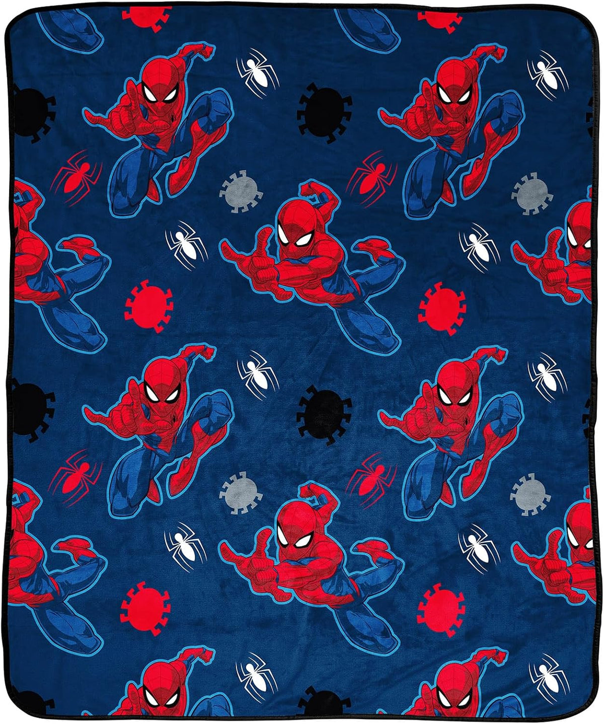 Manta de felpa Marvel Spiderman - Mide 50 x 60 pulgadas - Ropa de c...