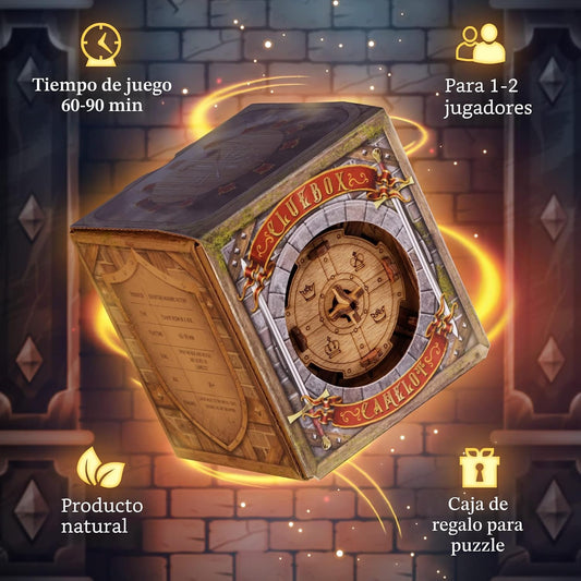 iDventure Cluebox The Trial of Camelot | Caja de Rompecabezas de Es...