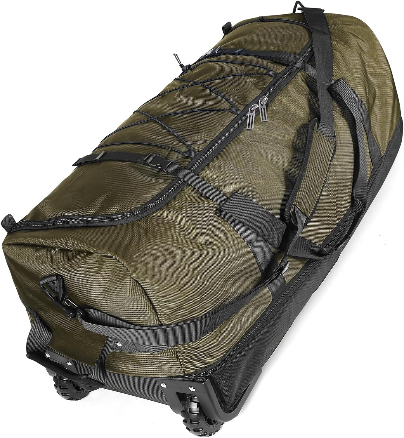 Vrtisa Bolsa de lona plegable Oxford con lados suaves y 2 ruedas re...