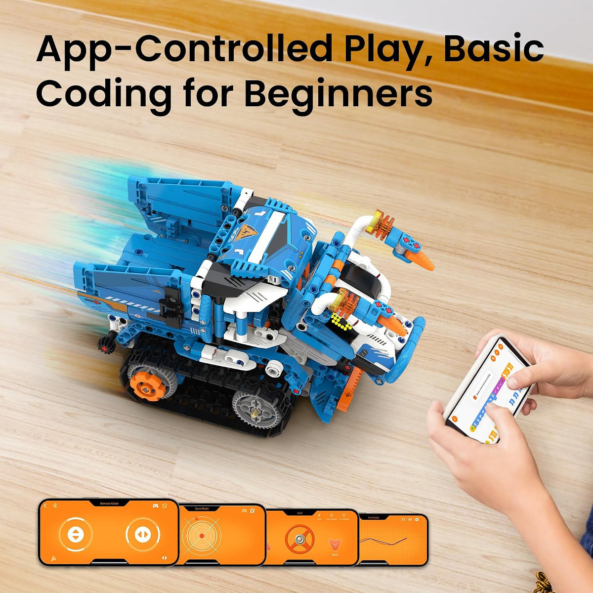 Sillbird Kit de robot de construcción con control remoto, regalos S...