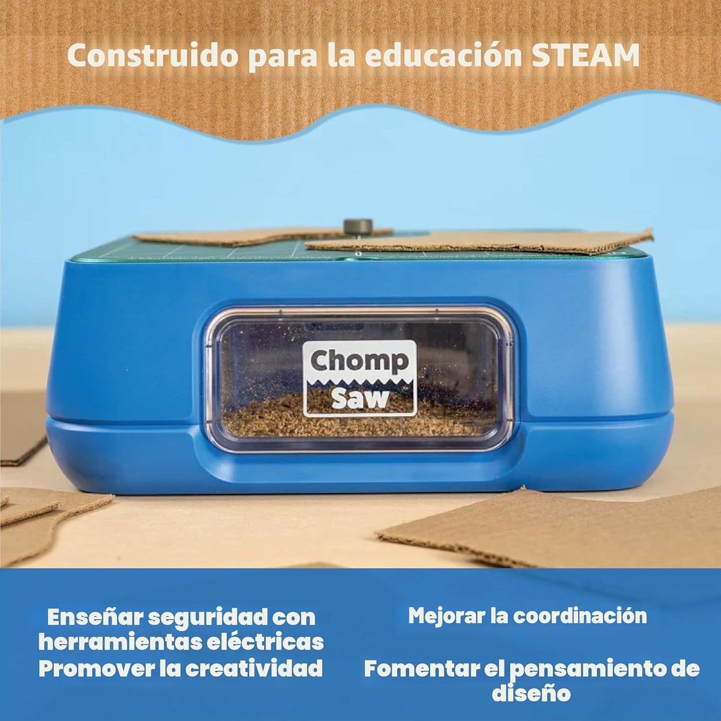 ChompSaw | La herramienta eléctrica definitiva segura para niños pa...