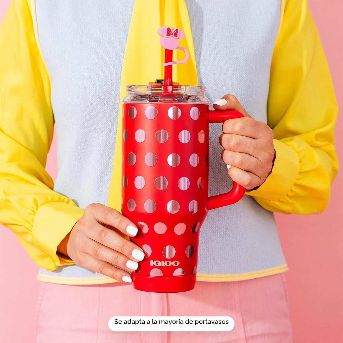 Vaso aislado Igloo Disney | Taza de viaje de acero inoxidable