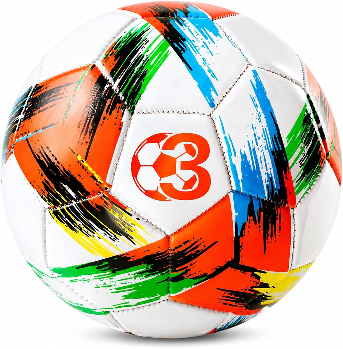Innotoys Balón de fútbol tamaño 5, tamaño 4, tamaño 3, desinflado,...