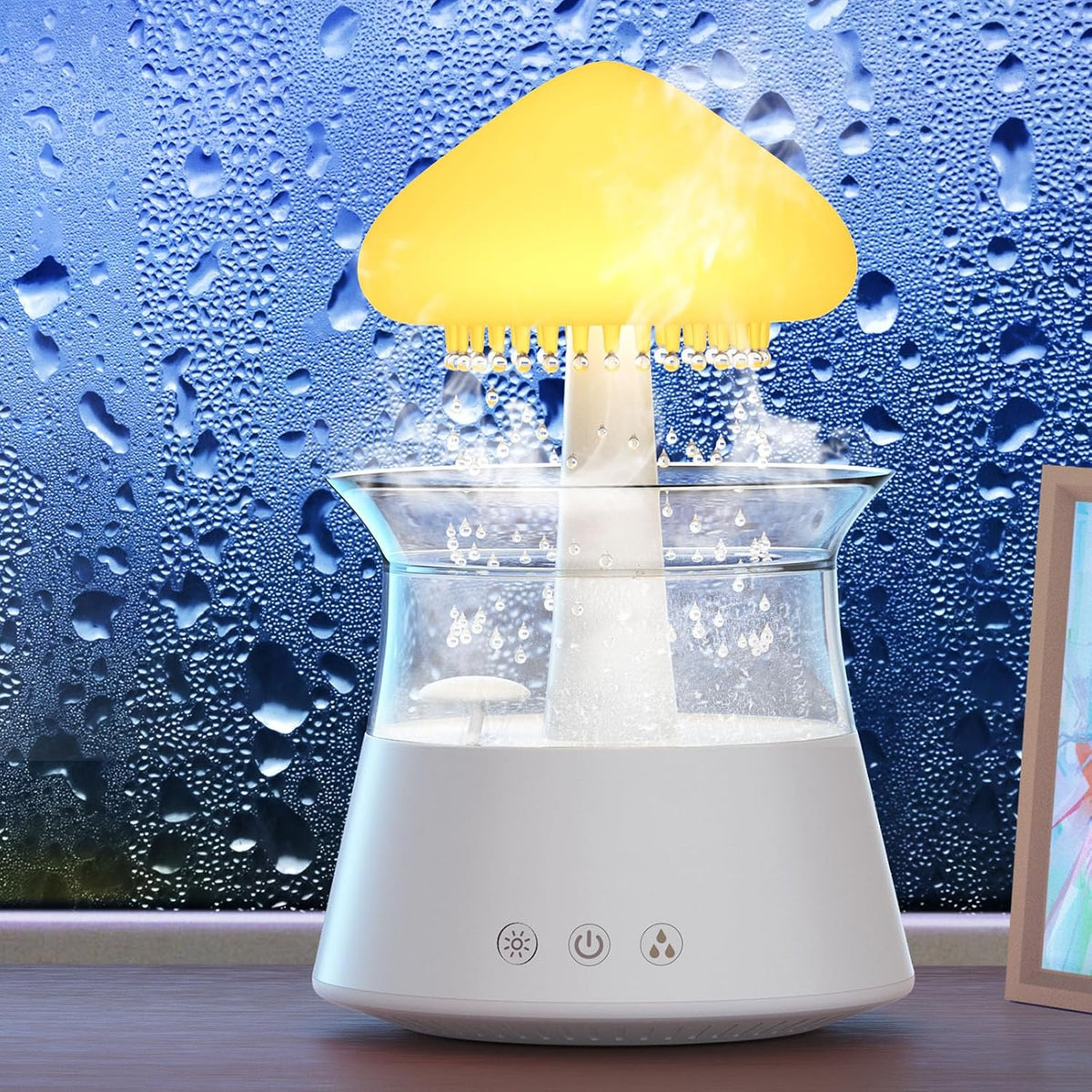 Diffuserlove Humidificador de Nube Difusor de Goteo de Agua de Lluv...