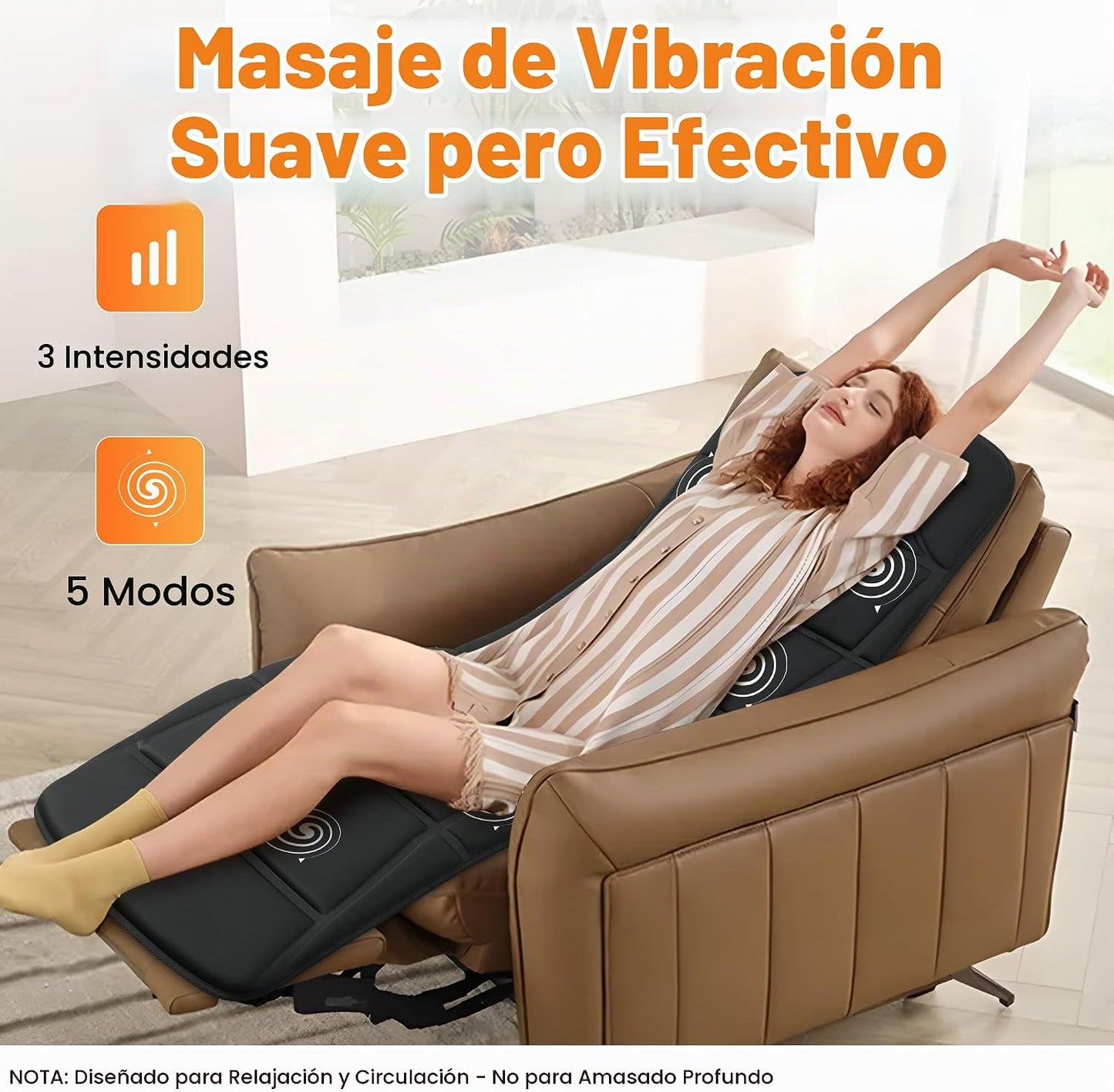 CILI Alfombrilla de masaje de cuerpo completo, almohadilla para sil...