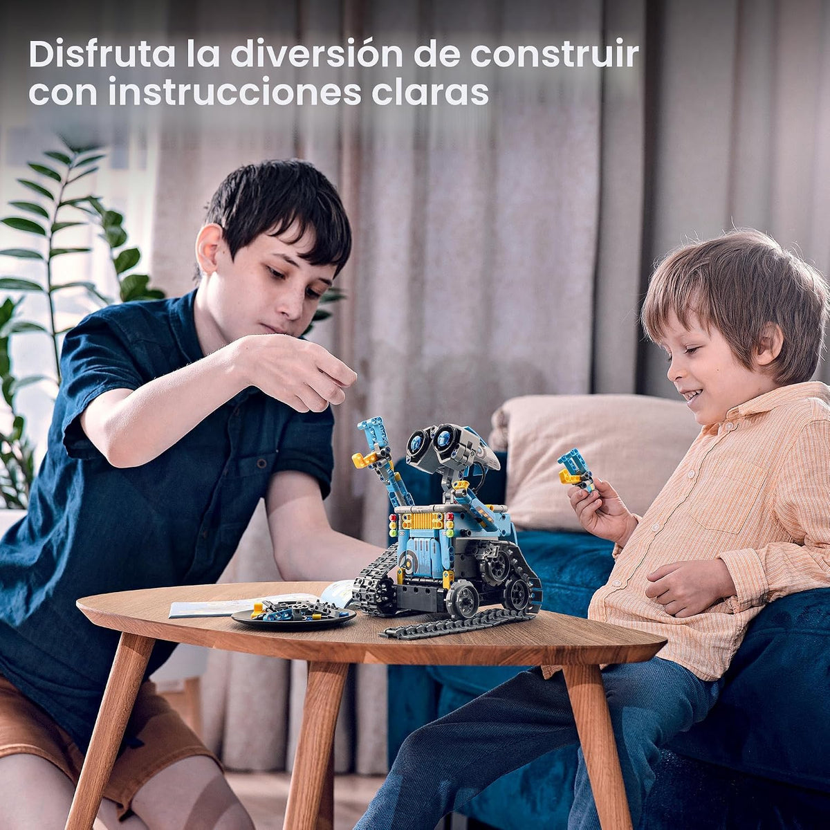 Sillbird Kit de robot de construcción con control remoto, regalo ST...