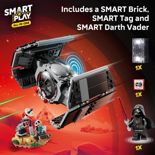 LEGO Star Wars SMART Play: Juego de construcción interactivo Tie Fi...