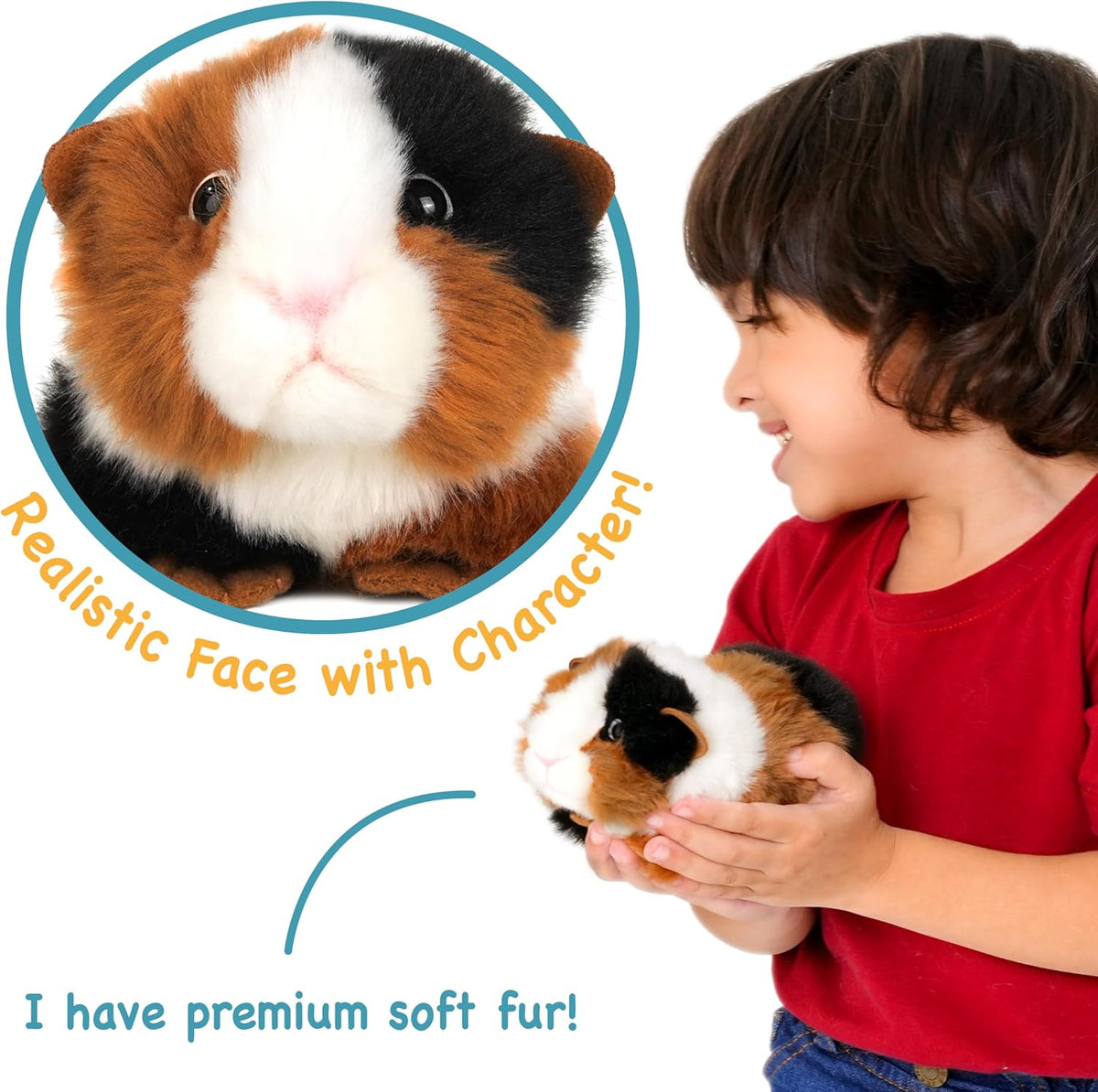 TigerHart Gigi The Guinea Pig - Peluche de 6 pulgadas