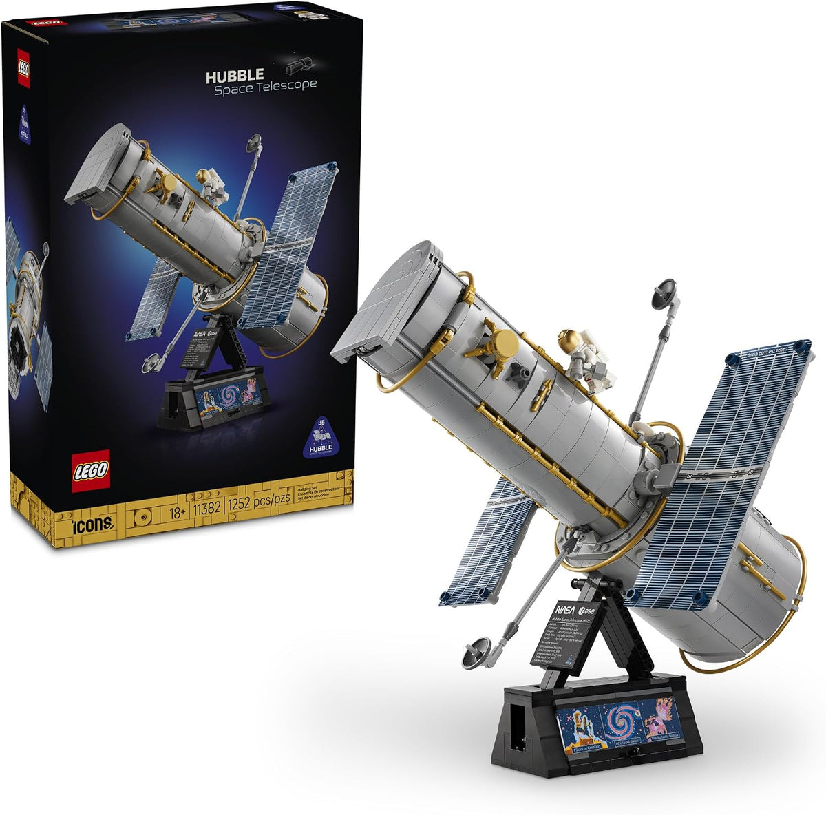 LEGO Iconos Telescopio Espacial Hubble 11382 | Juegos de construcci...