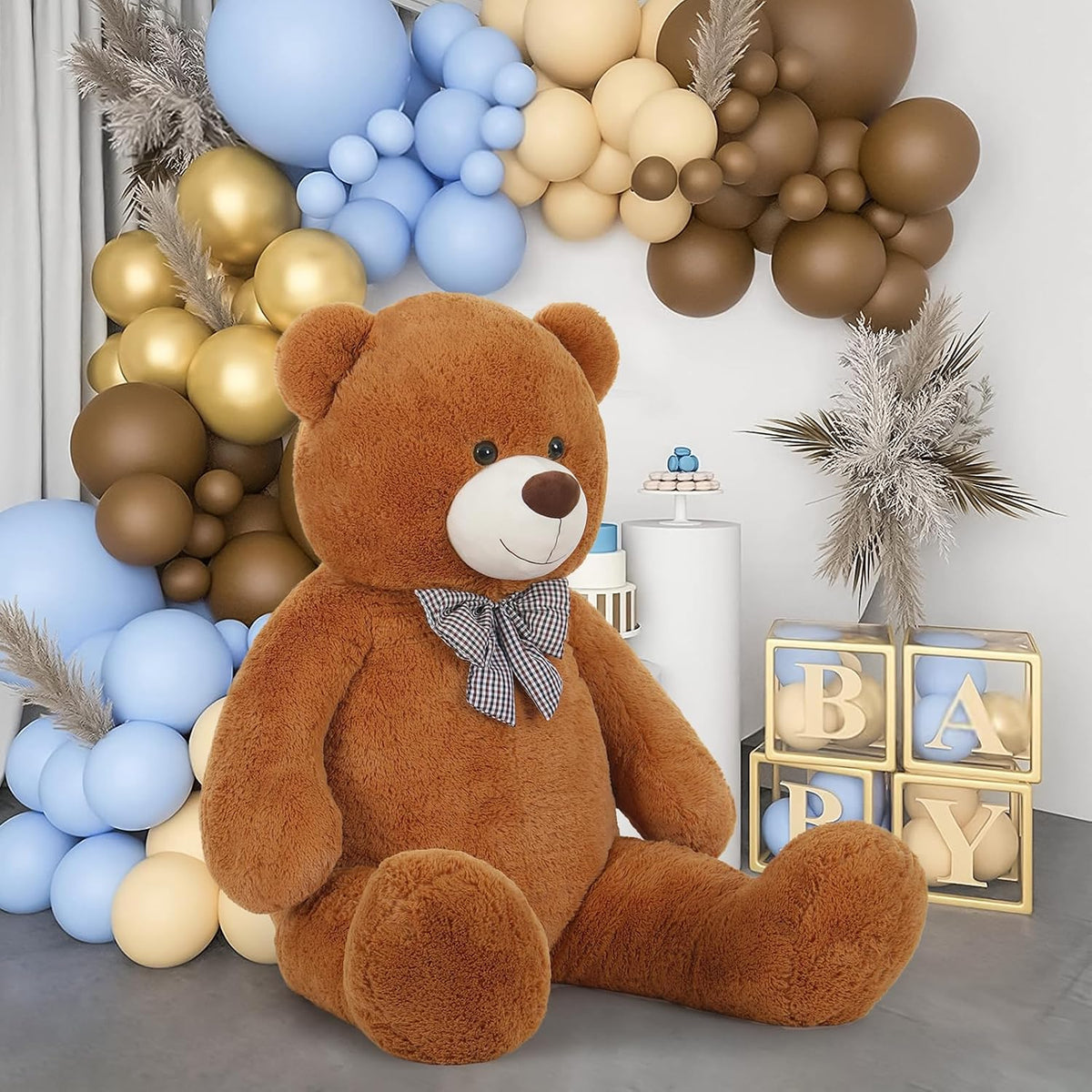 MaoGoLan Oso de peluche grande de 5 pies - Animal de peluche grande...