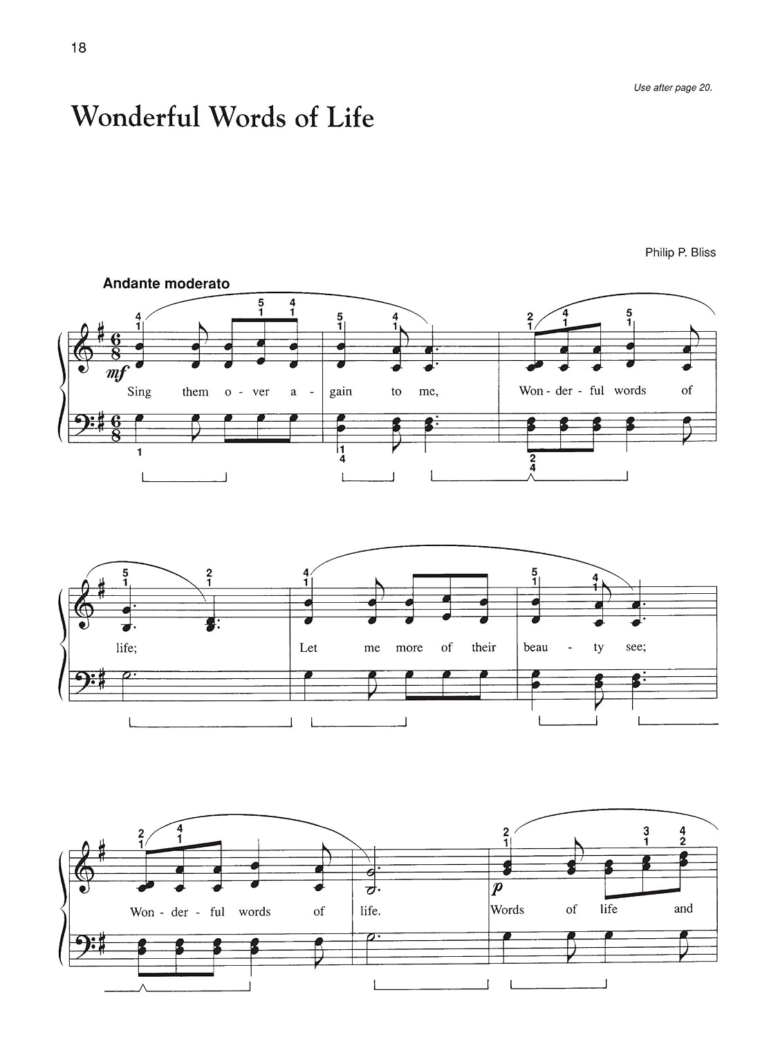 Libro Sagrado del Curso Básico de Piano para Adultos de Alfred, Bk 2