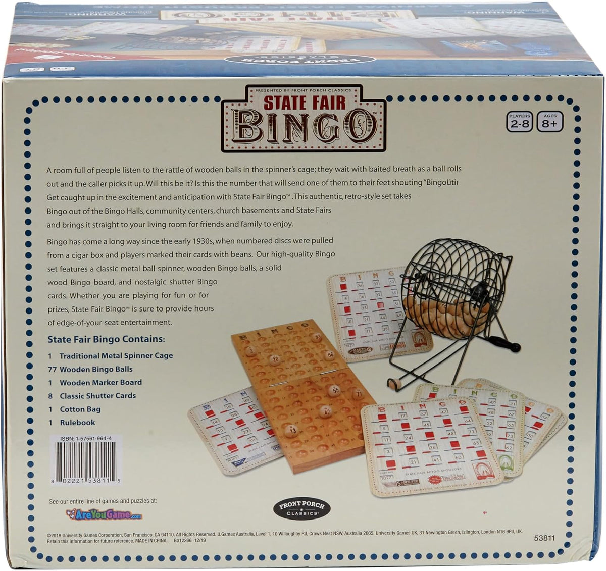 Front Porch Classics State Fair Bingo Deluxe Edition - Artesanía pa...
