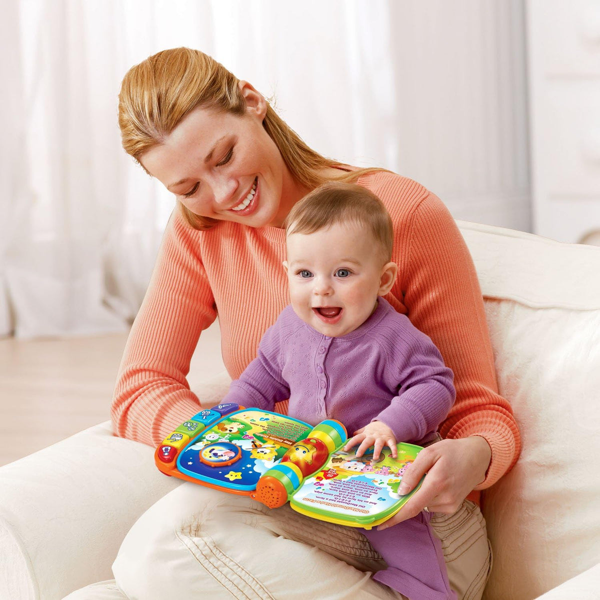 VTech Libro de Rimas Musicales (embalaje abrefácil), rojo