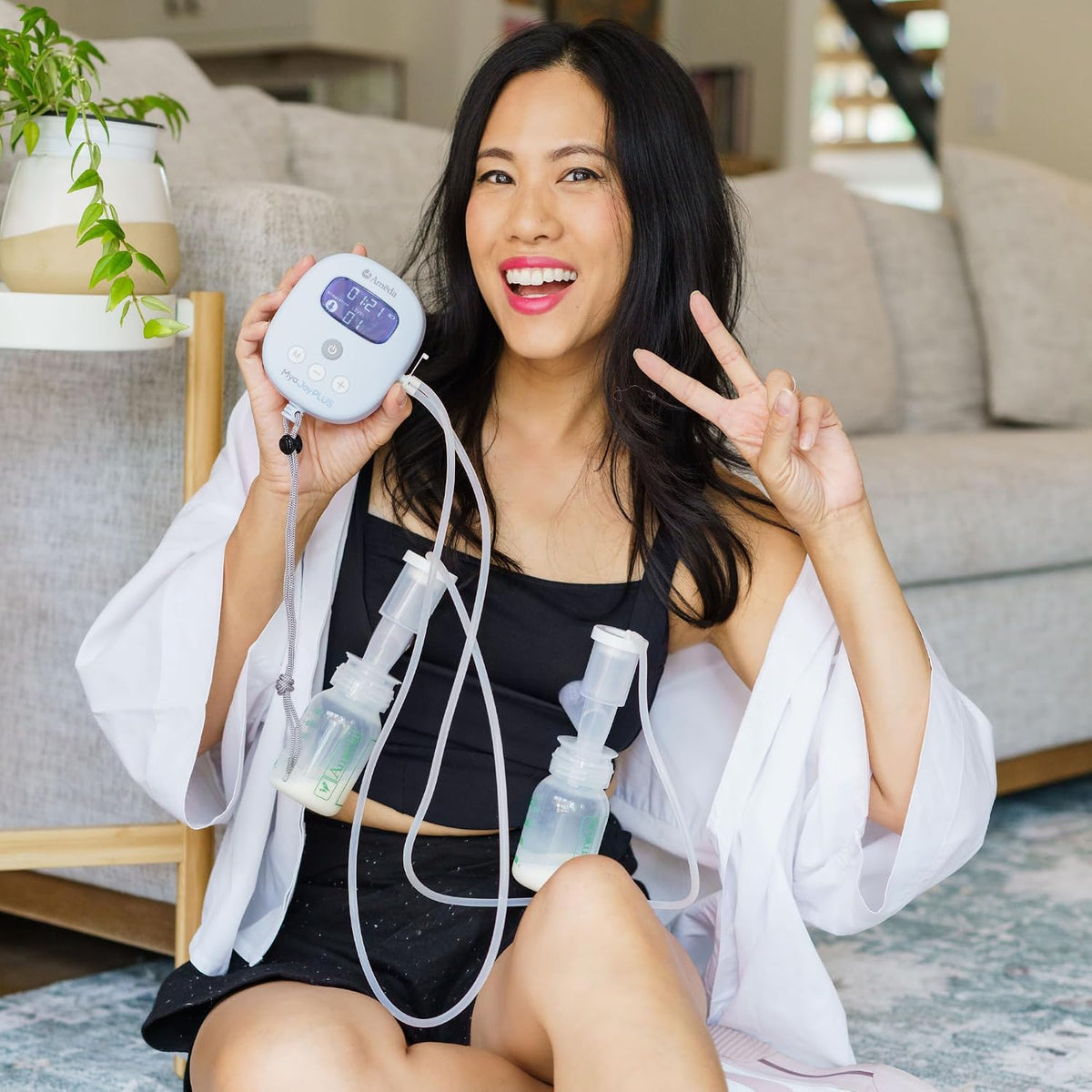 Ameda MYA Joy Plus Extractor de leche eléctrico | Extractor de lech...