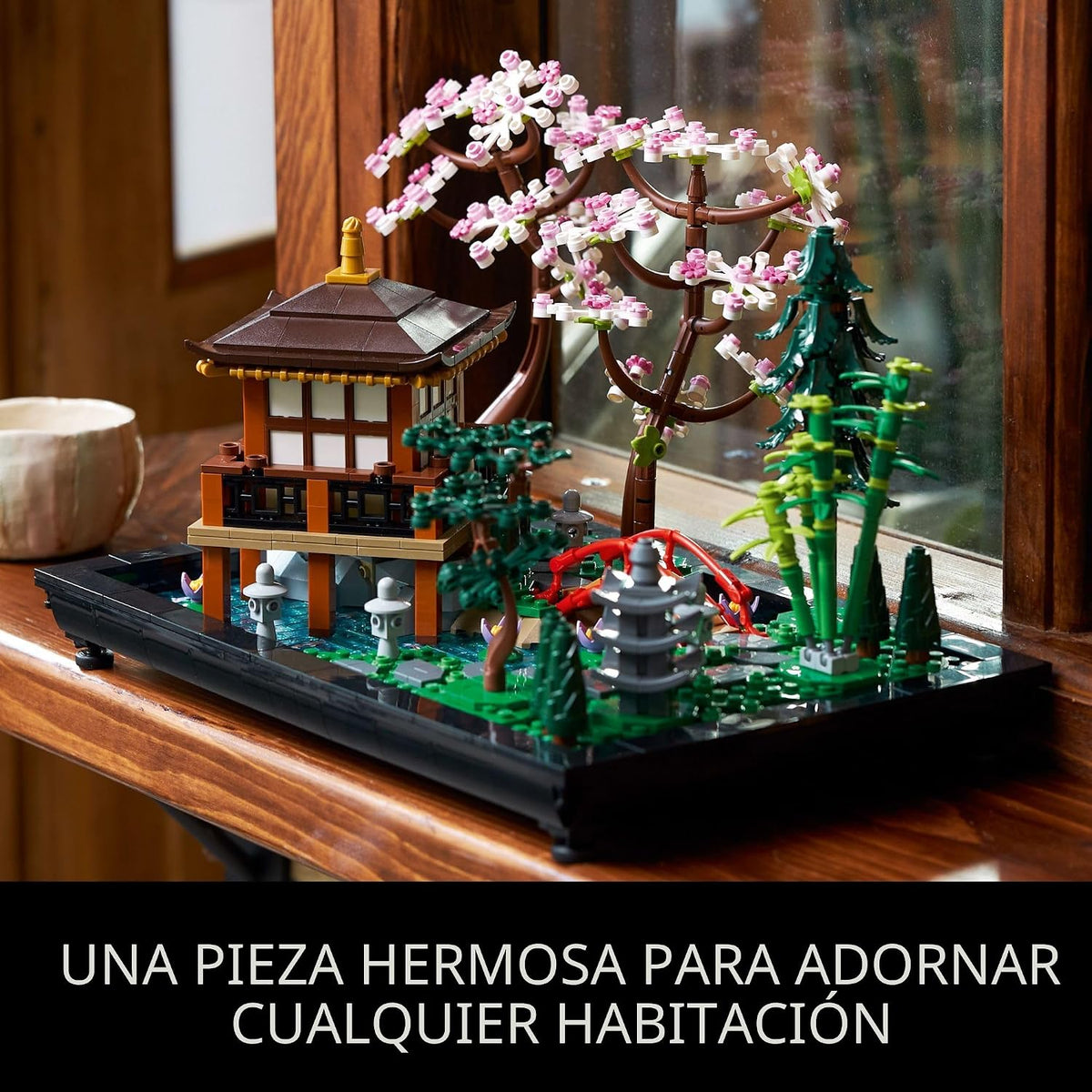 LEGO Icons Tranquil Garden Building Set \u2013 Kit detallado de jar...
