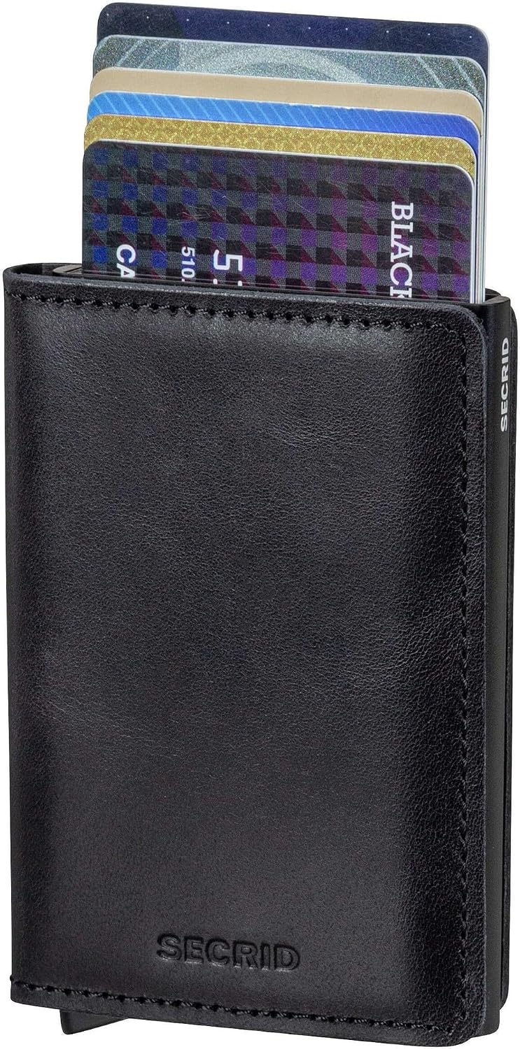 Secrid Unisex Slimwallet Accesorio de Viaje Portador de Tarjetas En...